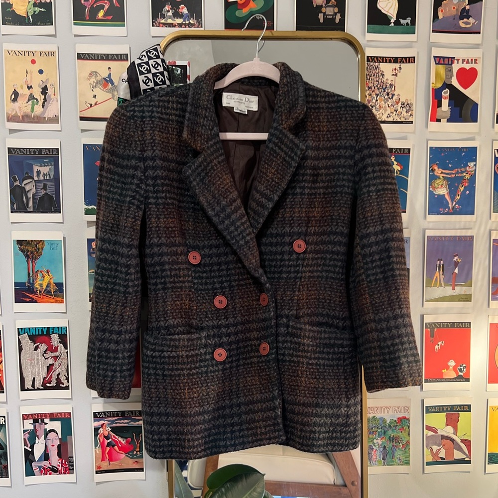 Wool blazer Christian Dior
